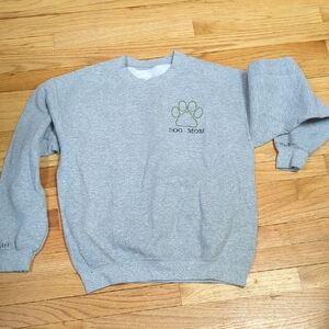 Gray Dog Mom Sweater